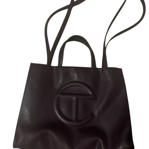 Telfar Handbags - Telfar Eggplant‎ Large Tote Bag